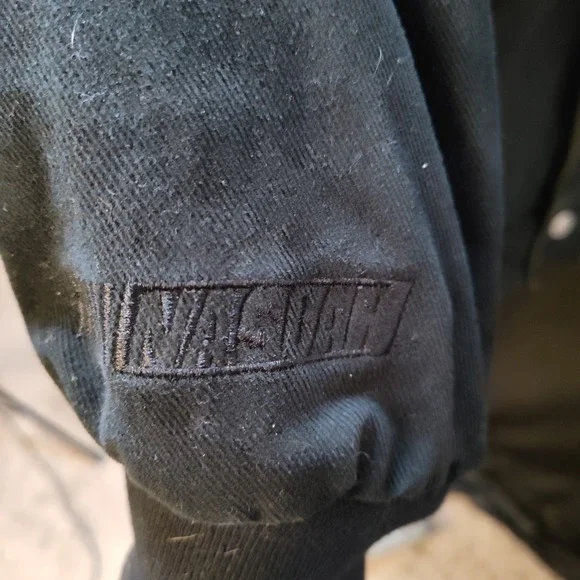 Dale Earnhardt jacket XXL The Intimidator racecar embroidered heavy legend FLAWS - Picture 5 of 11